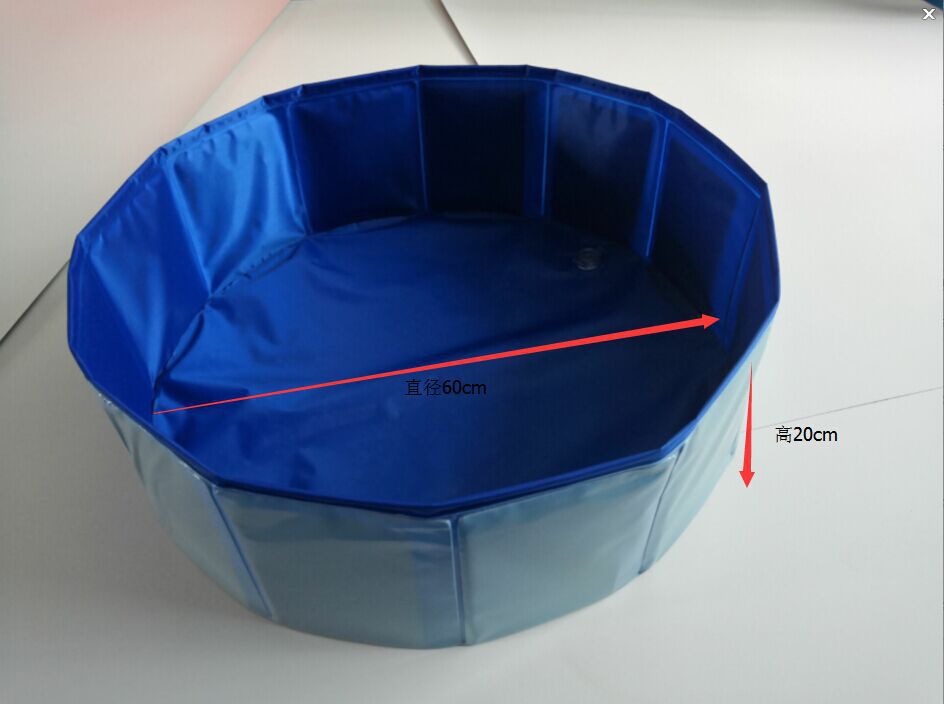 PVC Foldable Pet Cleaning Basin Portable Cat and Dog Pet Bathing Sink
