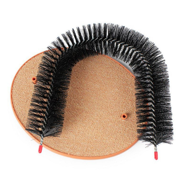 Hot selling cat brush cat scratching cat toys pet toys hair rub cat arch pet play toys