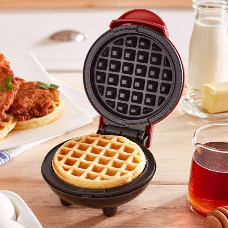 Baked waffle machine small household mini abrasives commercial function muffin machine small double-sided heating electric cake supply