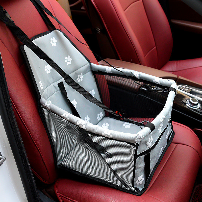 Amazon hot sale car pet mat bear paw pet car mat waterproof travel pet seat cushion pet kennel