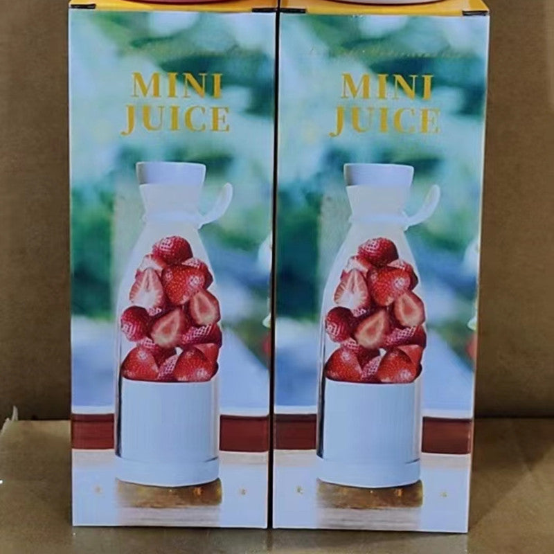 Factory wholesale USB wireless charging wine bottle juicer cup 6 leaf 4 leaf cutter head portable juicer juice cup