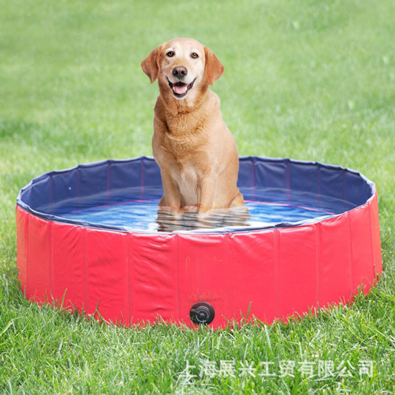 PVC Foldable Pet Cleaning Basin Portable Cat and Dog Pet Bathing Sink