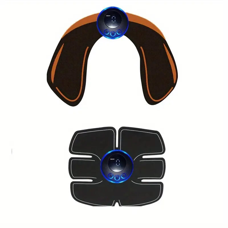 New smart ems abdominal fitness instrument abdominal muscle trainer home sports fat-slimming machine lazy fitness equipment abdominal muscle stickers
