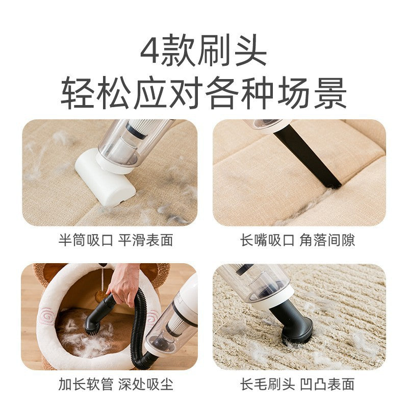 Pet Electric Hair Suction Machine Cat Hair Cleaner Dog Hair Remover Handheld Portable Large Suction Cleaning Cat Supplies