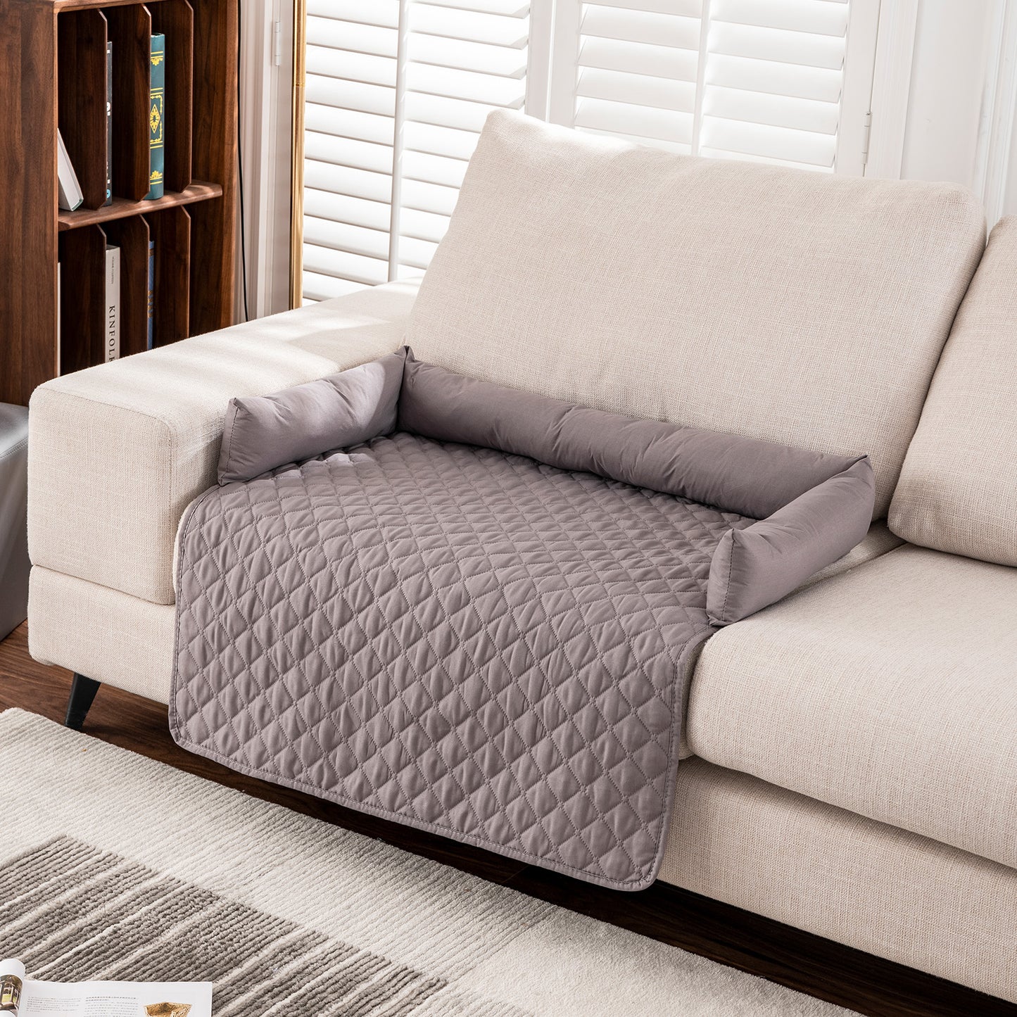 New cross-border water-repellent pet sofa cushion with pillow Factory direct sales Four seasons universal cat bed dog bed pet cushion