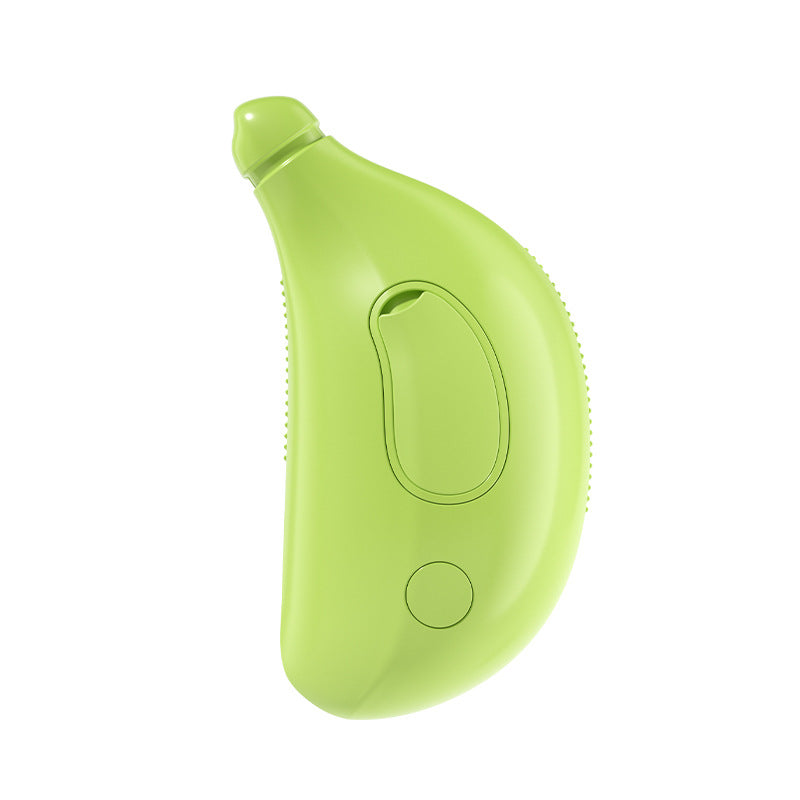 Pet cleaning hair removal cat and dog electric spray hair removal comb one-button spray anti-flying hair massage brush banana type