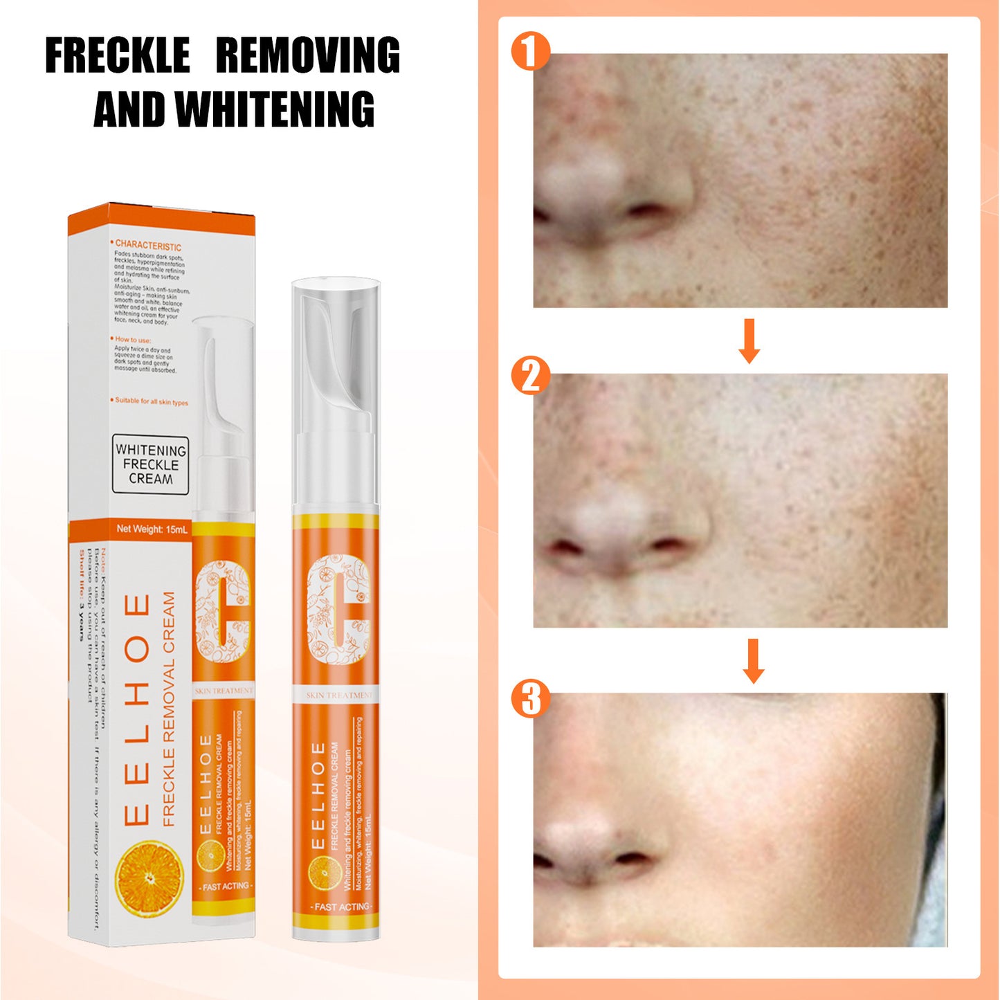 EELHOE VC Moisturizing Cream Lightens, moisturizes, lifts, tightens, rejuvenates, brightens skin tone