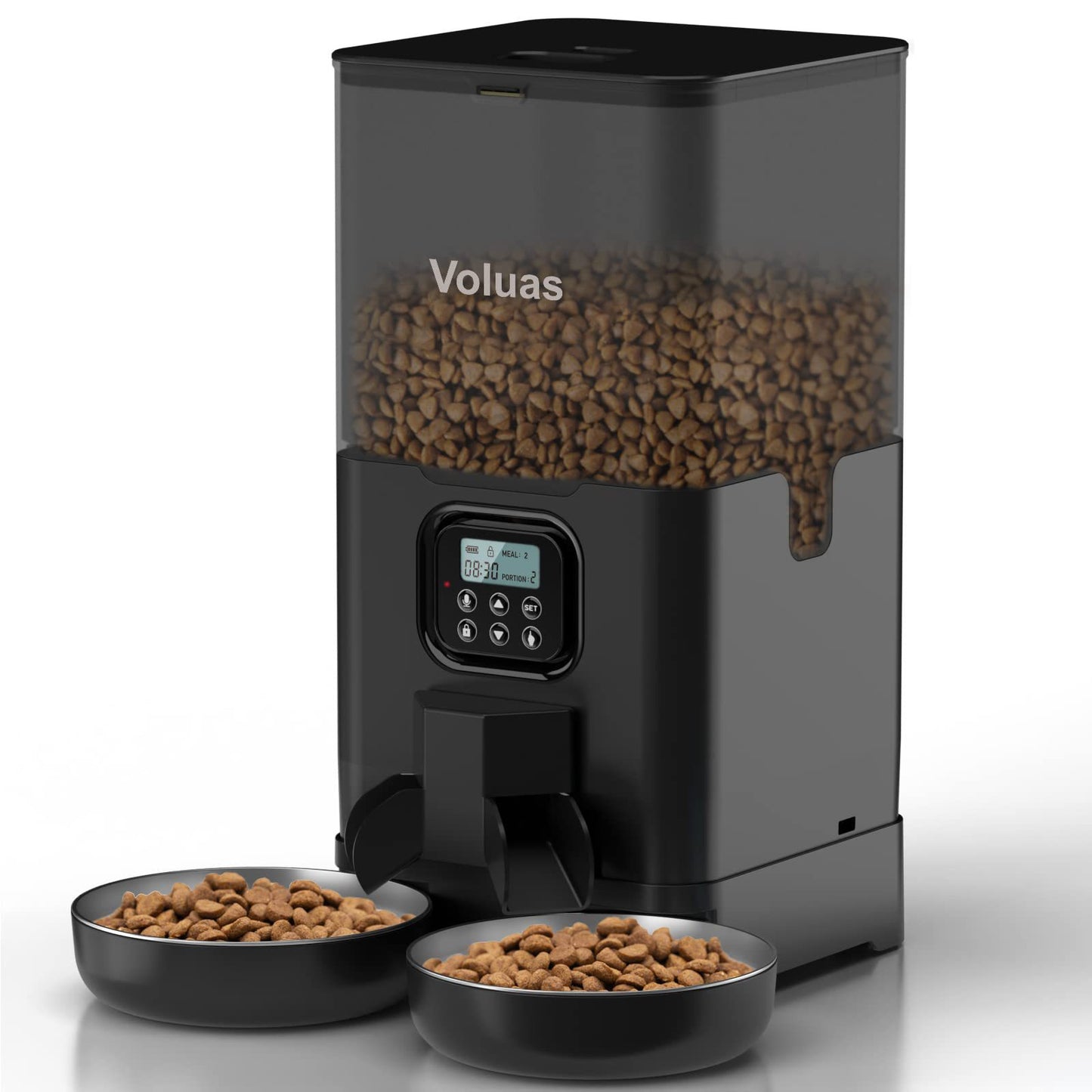 Amazon hot-selling feeder double meal feeder pet smart feeder pet automatic feeder