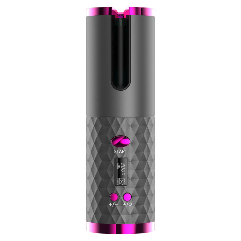 Fully Automatic Electric Rotating Curling Iron Wireless Charging Curling Iron Portable Hairdresser Home Curling Iron Cross-border