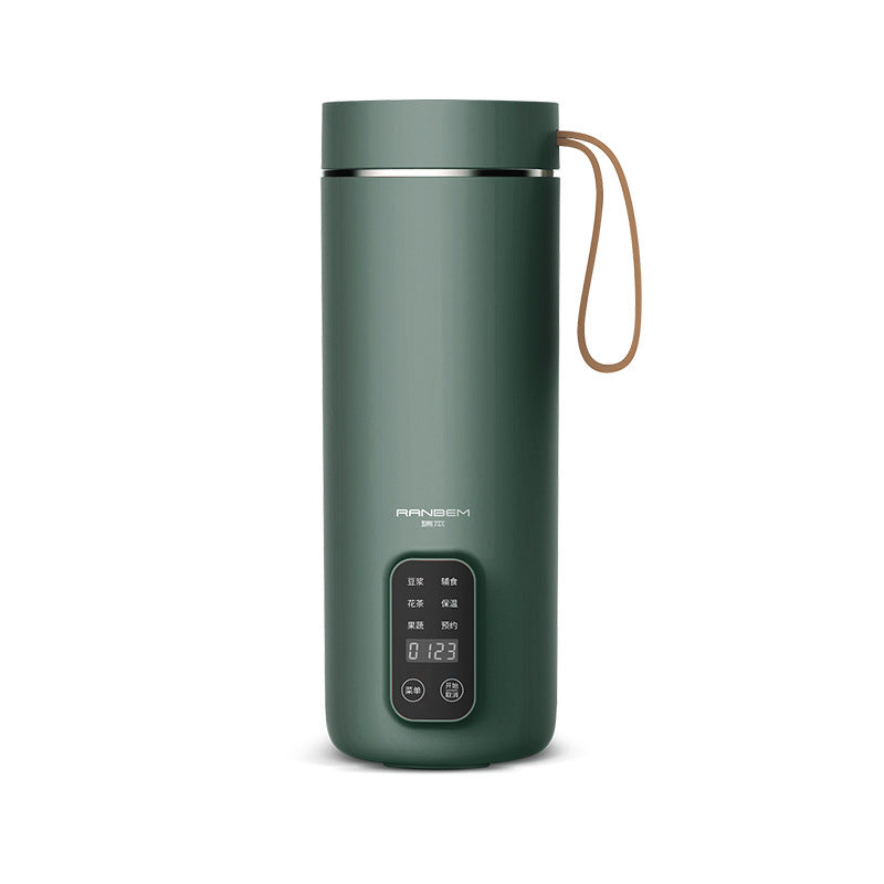 Wholesale multi-function mini wall-breaking machine soy milk machine no soaking beans no filter residue baby food supplement machine insulated health cup