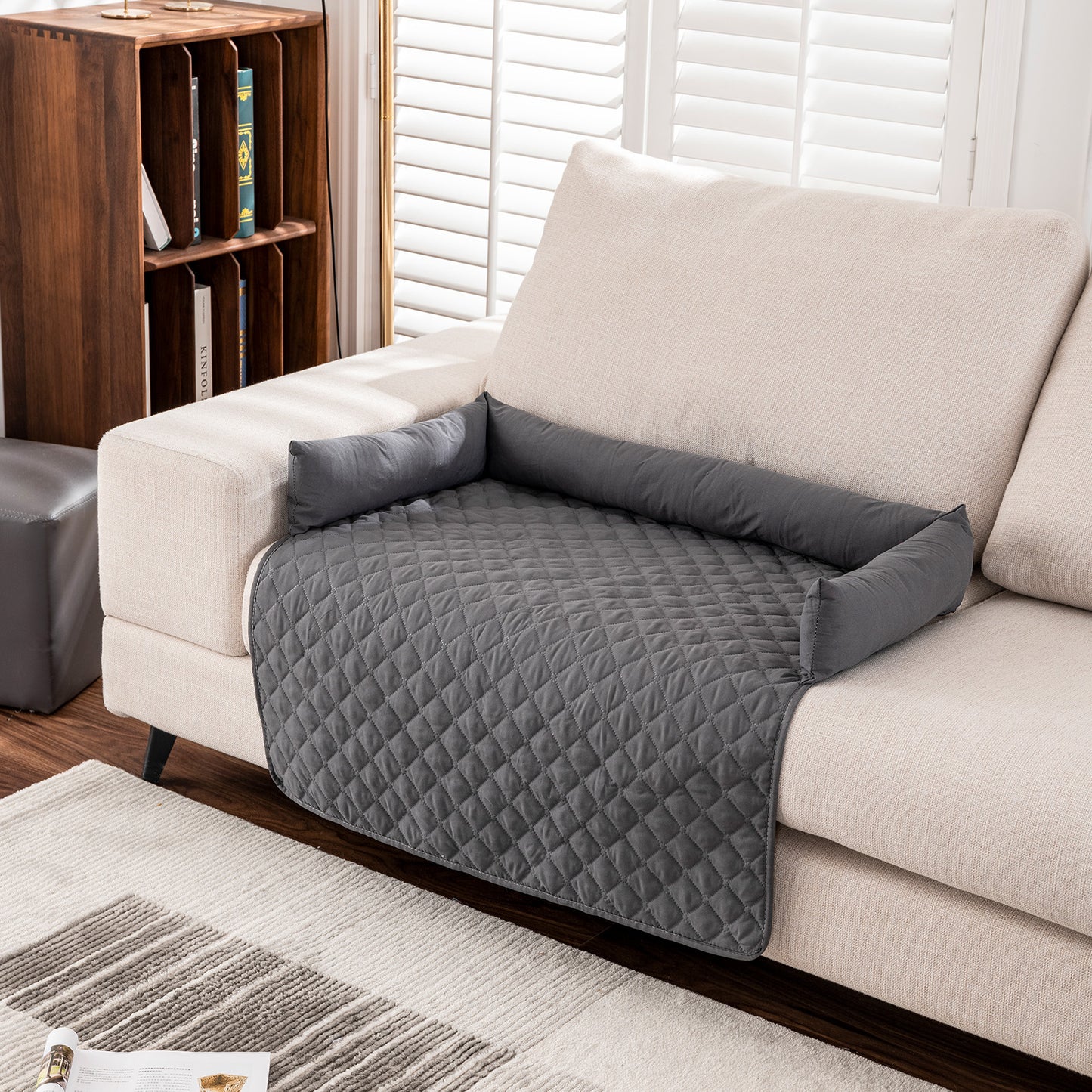 New cross-border water-repellent pet sofa cushion with pillow Factory direct sales Four seasons universal cat bed dog bed pet cushion