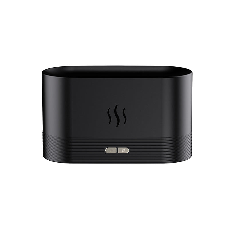 Flame humidifier usb humidifier home automatic fragrance diffuser ultrasonic atomizer essential oil aroma diffuser