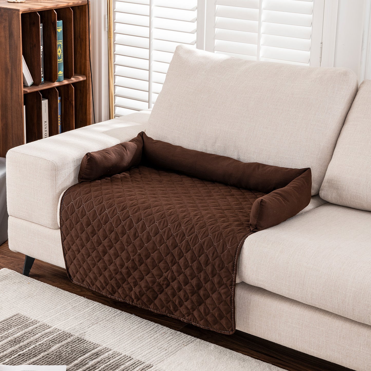 New cross-border water-repellent pet sofa cushion with pillow Factory direct sales Four seasons universal cat bed dog bed pet cushion