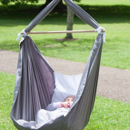 Baby hammock embrace hanging blue newborn cradle hammock indoor and outdoor children's swing hanging chair supplies