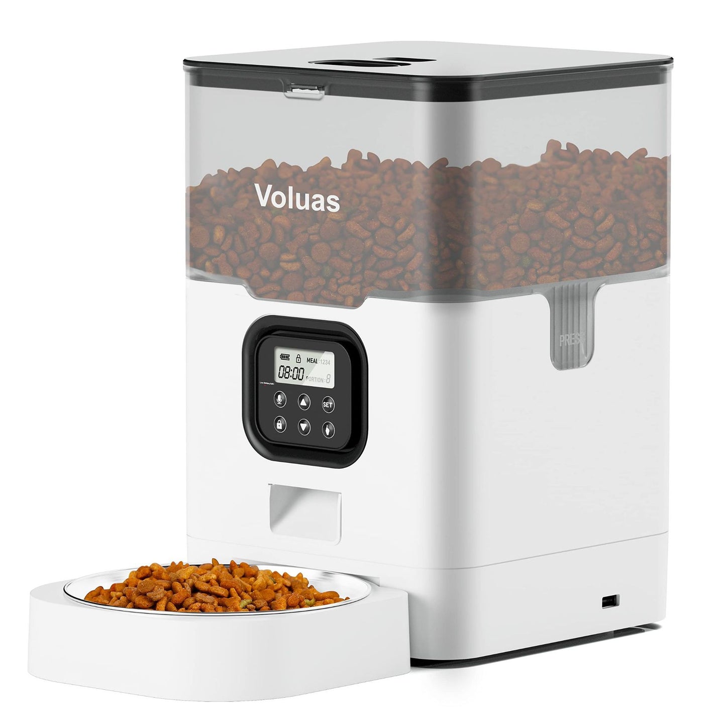Amazon hot-selling feeder double meal feeder pet smart feeder pet automatic feeder