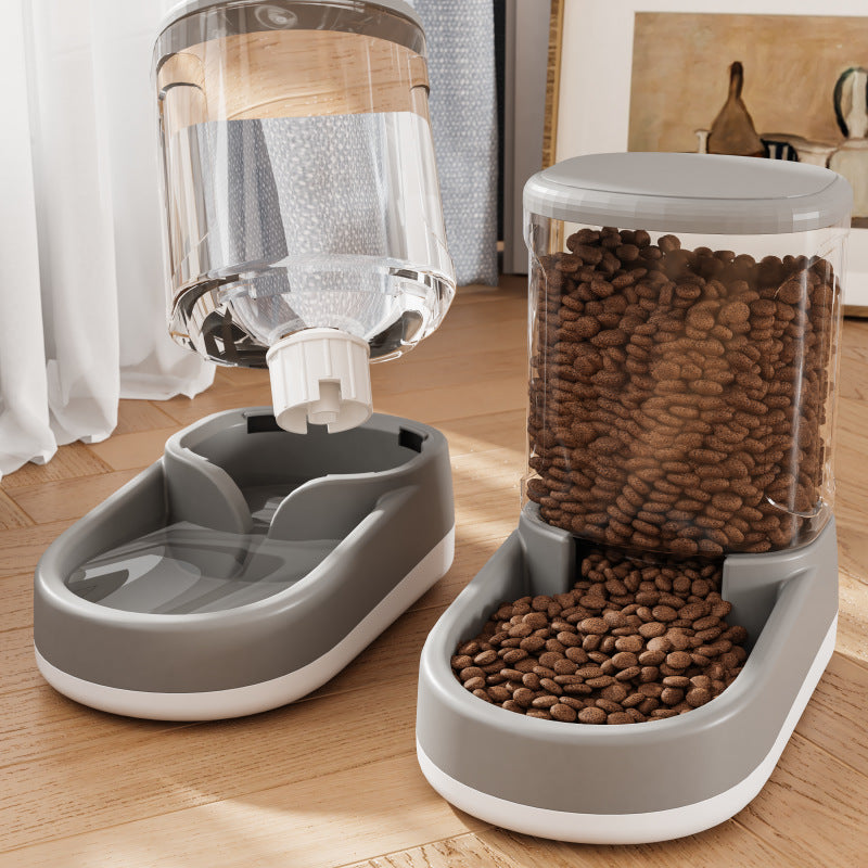 Dog drinking fountain cat automatic feeder dog feeding water cat drinking water flowing water unplugged kettle pet supplies