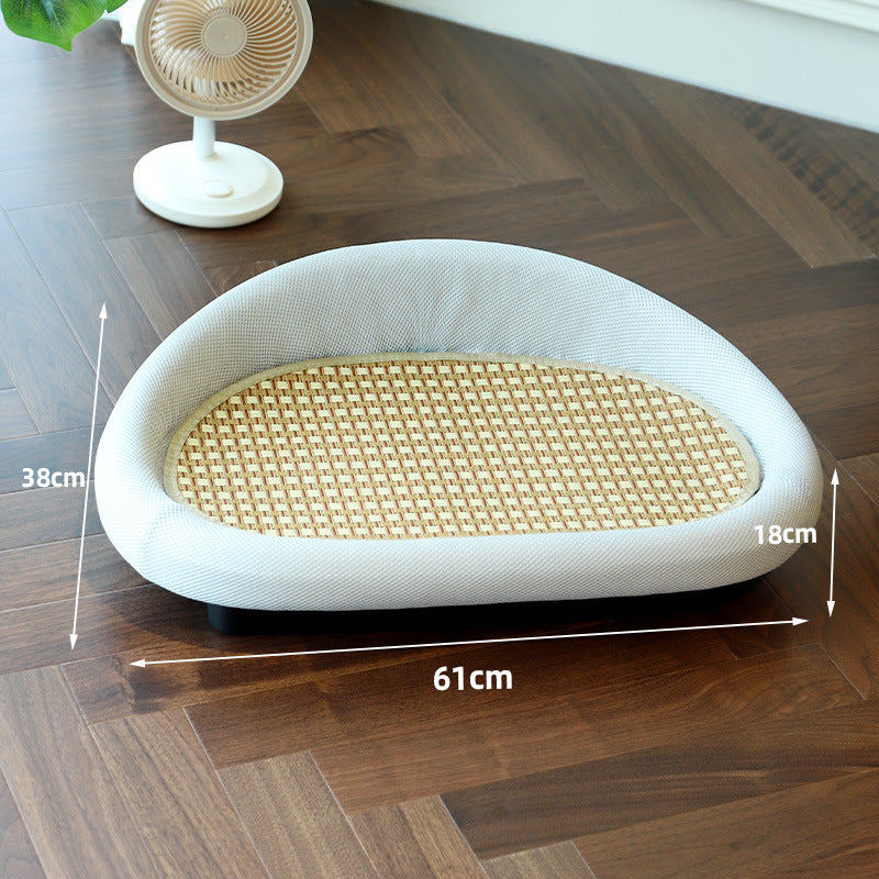 Cat scratching board, cat sofa, cat bed, sisal, no-chip, scratch-resistant, cat claw grinding artifact, enlarged cat scratching board bed