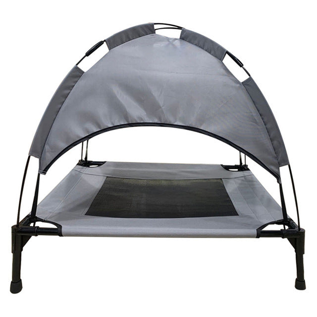 Anti-bite and anti-scratch pet tent Oxford cloth thick wear-resistant removable and washable four-season universal dog house with sunshade roof