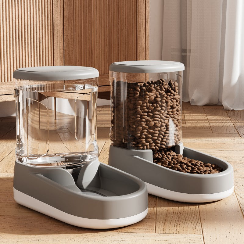 Dog drinking fountain cat automatic feeder dog feeding water cat drinking water flowing water unplugged kettle pet supplies