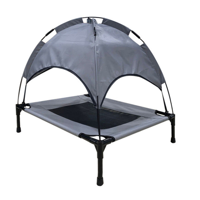 Anti-bite and anti-scratch pet tent Oxford cloth thick wear-resistant removable and washable four-season universal dog house with sunshade roof