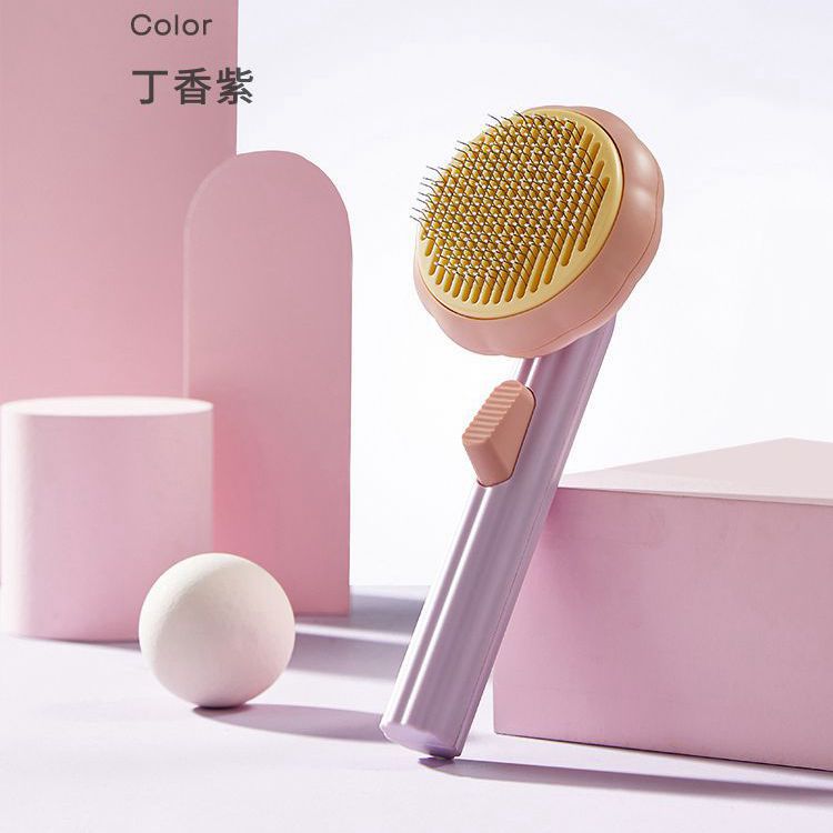 Pet Hair RemoverPet CombPet CombPumpkin CombCat CombPet BrushPet Self-cleaning NeedlePet Comb