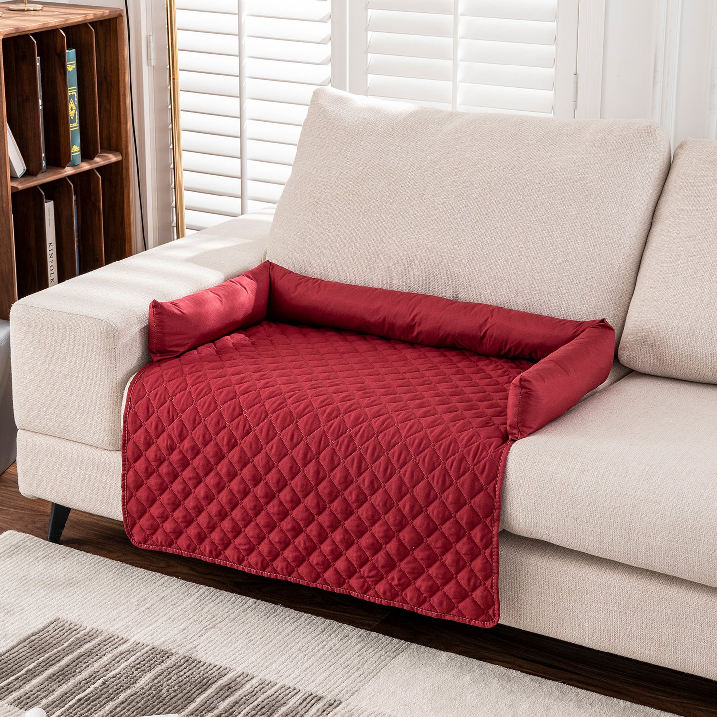 New cross-border water-repellent pet sofa cushion with pillow Factory direct sales Four seasons universal cat bed dog bed pet cushion