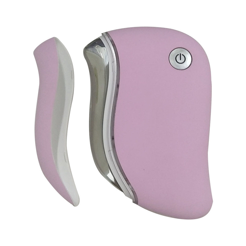 New product USB electronic scraping beauty instrument red light beauty machine facial massage lifting import scraping instrument