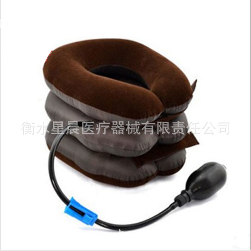 Cross-border] neck care doctor cervical traction device home medical care inflatable cervical traction device will sell strong spine inflatable pillow