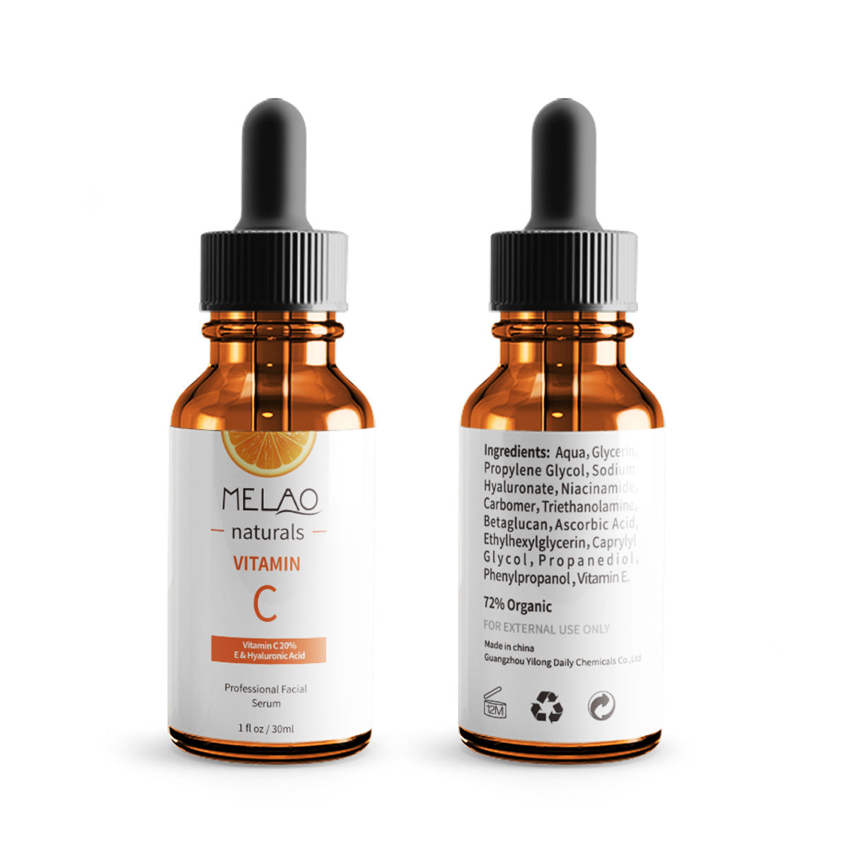 Vitamin C Serum 30ml Moisturizing Replenishing Soothing Repair Skin Rejuvenation Skin Care Serum Manufacturer Wholesale OEM 110g