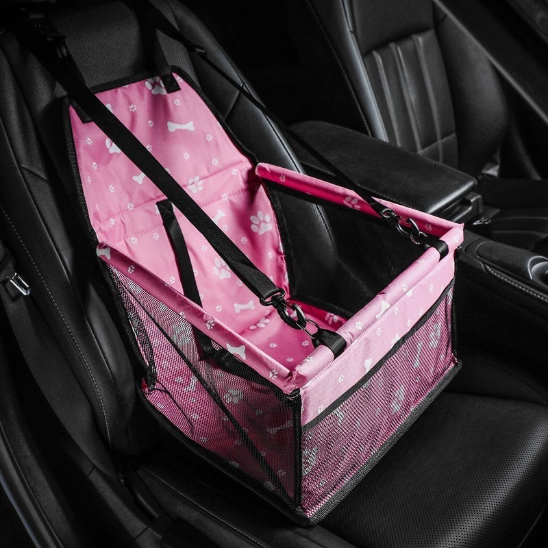 Amazon hot sale car pet mat bear paw pet car mat waterproof travel pet seat cushion pet kennel