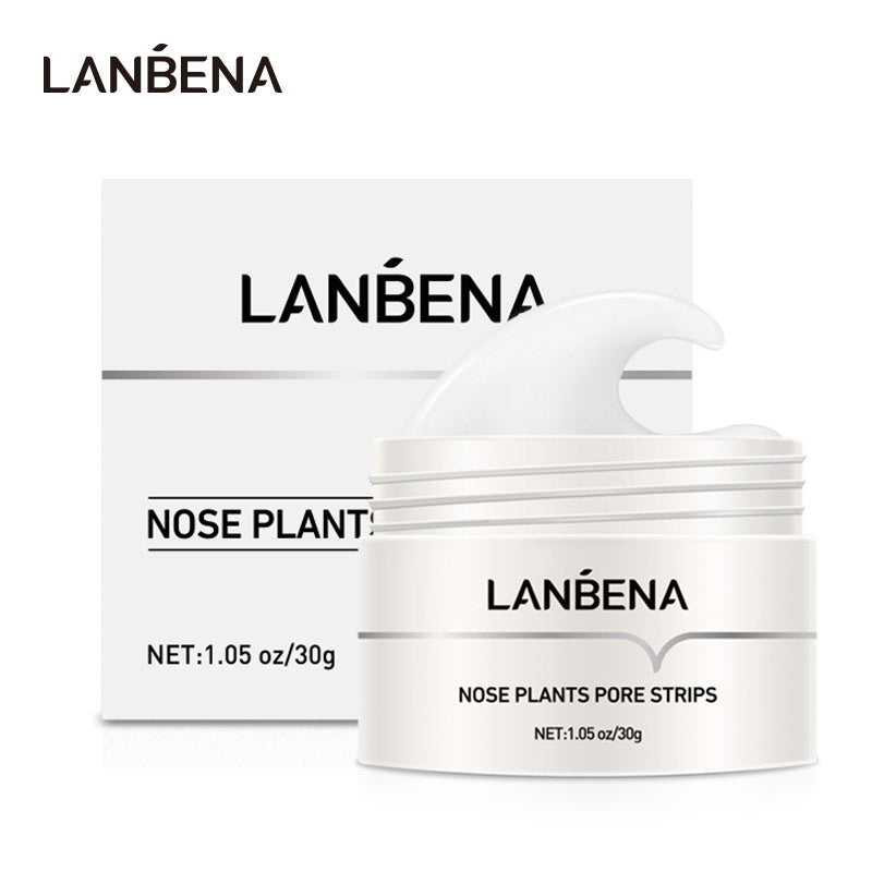 LANBENA Blackhead Nasal Mask with 60 Blackhead Paper Acne Tear-off Cleansing Mask Russia