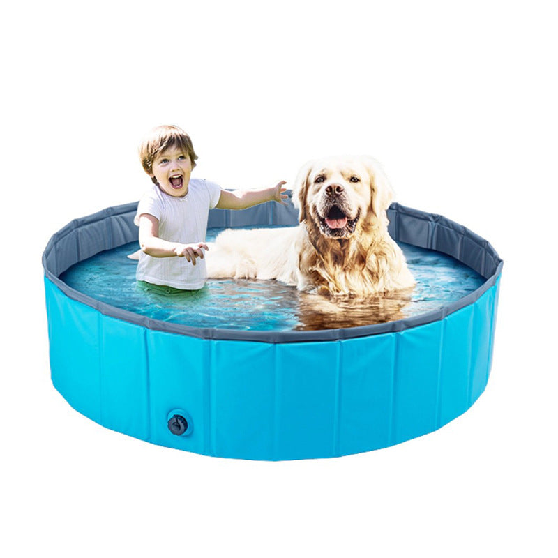 PVC Foldable Pet Cleaning Basin Portable Cat and Dog Pet Bathing Sink