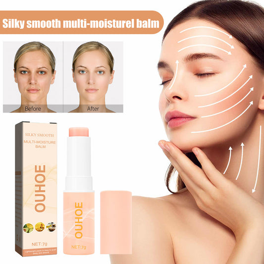 OUHOE Anti-Wrinkle Moisturizing Cream Stick Moisturizes the skin, fades fine lines and neck lines on the face, anti-wrinkle and brightens the skin