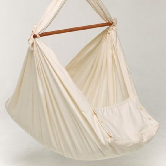 Baby hammock embrace hanging blue newborn cradle hammock indoor and outdoor children's swing hanging chair supplies