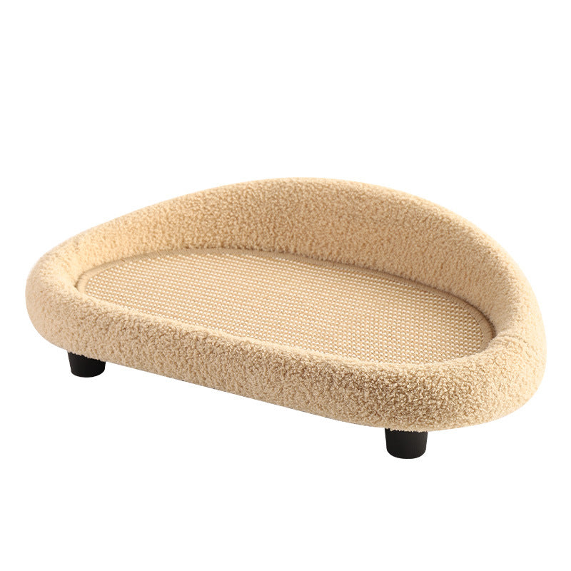 Cat scratching board, cat sofa, cat bed, sisal, no-chip, scratch-resistant, cat claw grinding artifact, enlarged cat scratching board bed