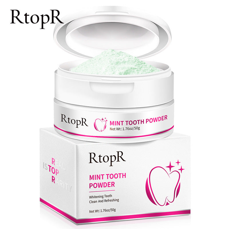 RtopR Mint WHITENING Tooth Powder 55g RtopR048