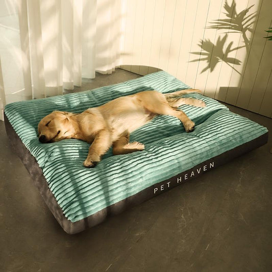 Removable and washable dog mat human kennel dog sleeping mat pet sleeping mat four seasons universal kennel for medium and large dogs