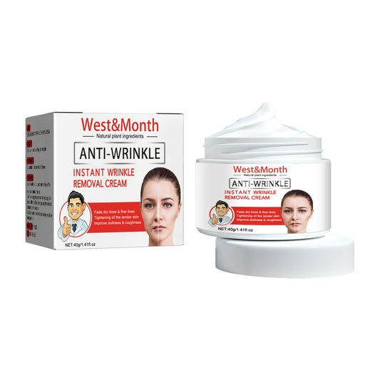 West&Month Instant Anti-Wrinkle Cream Firming and Lifting Fine Lines and Law Lines Repairing Dry and Dehydrated Skin