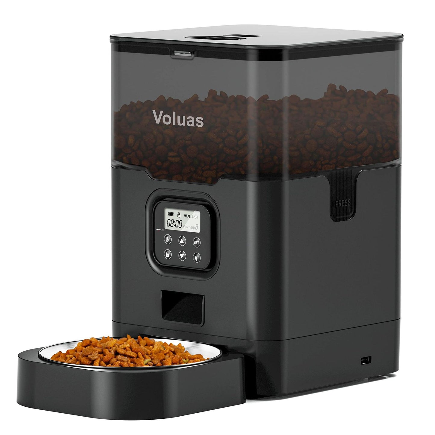 Amazon hot-selling feeder double meal feeder pet smart feeder pet automatic feeder