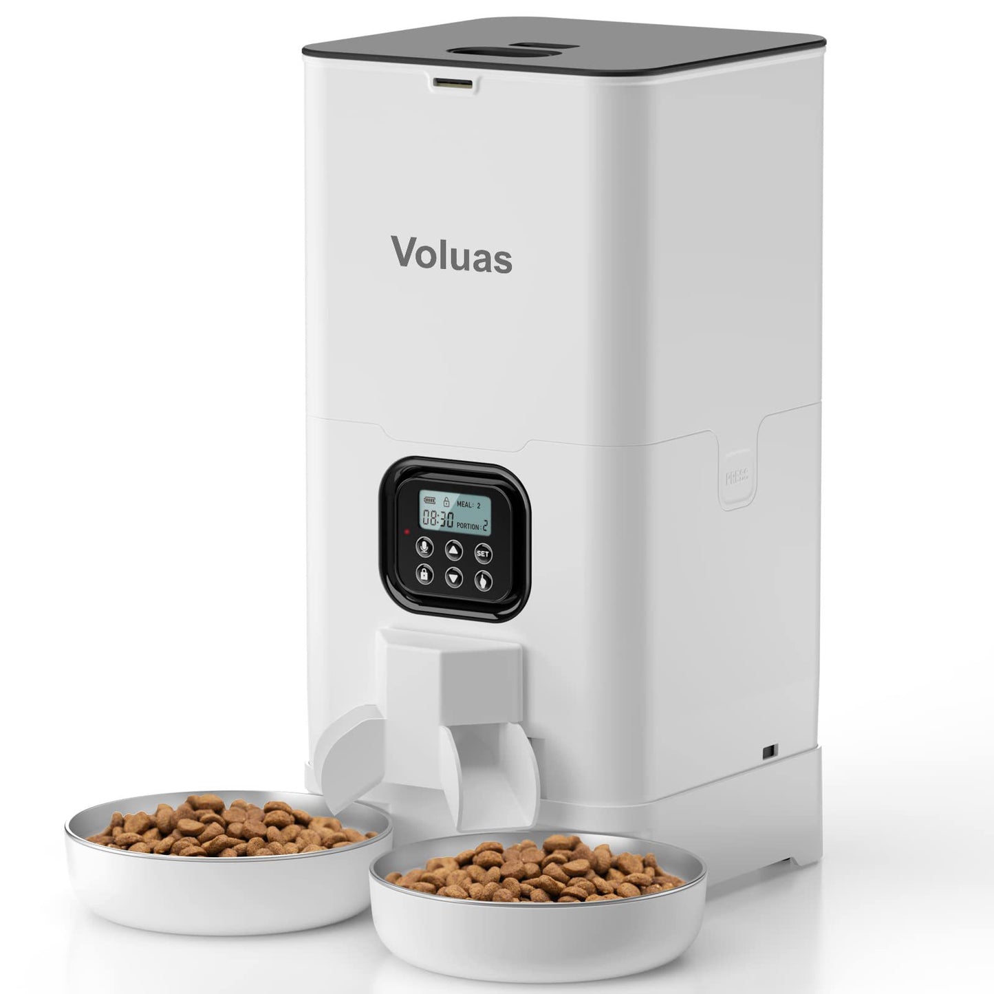 Amazon hot-selling feeder double meal feeder pet smart feeder pet automatic feeder