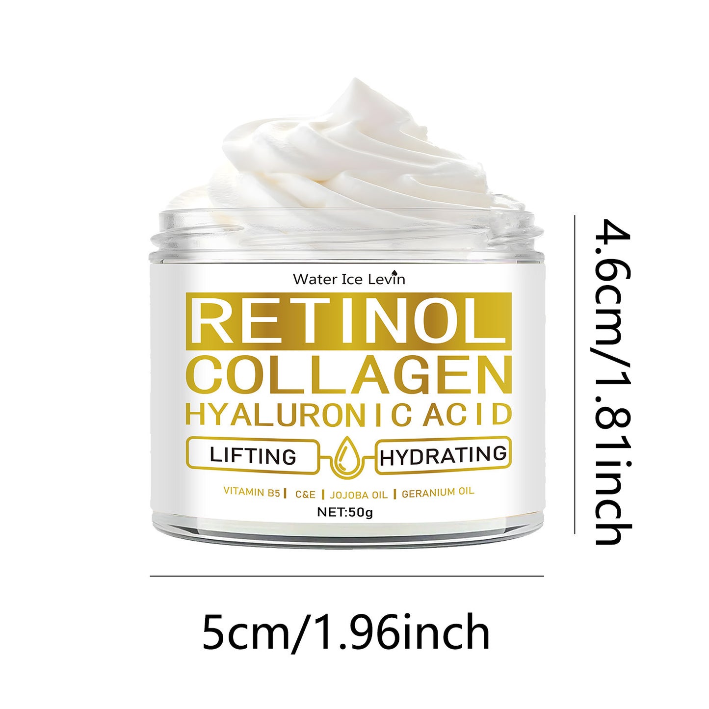 Water Ice Levin Retinol Cream 50g Deep Hydrating Cream