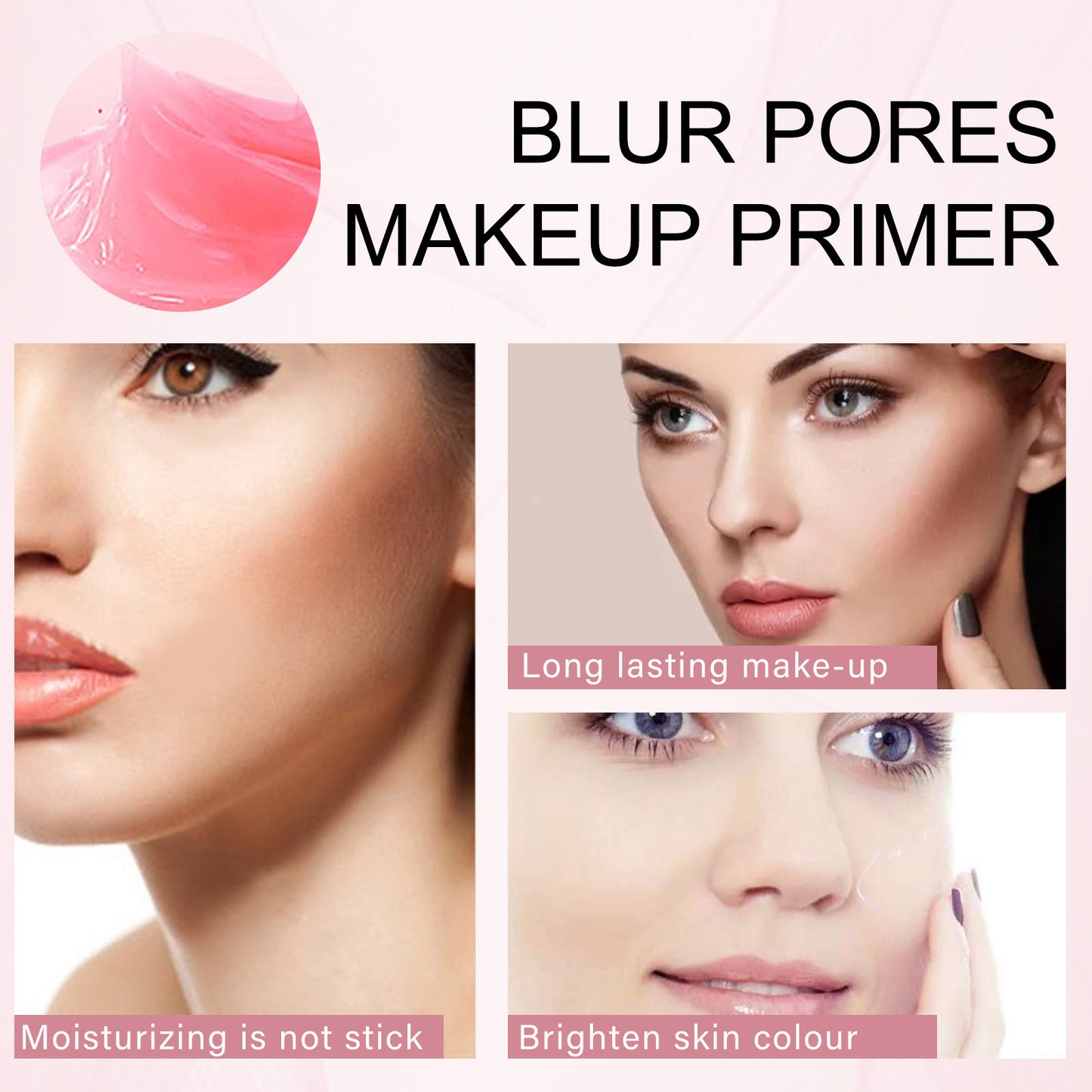 EELHOE makeup primer gel before makeup moisturizing firming skin primer concealer moisturizing cream