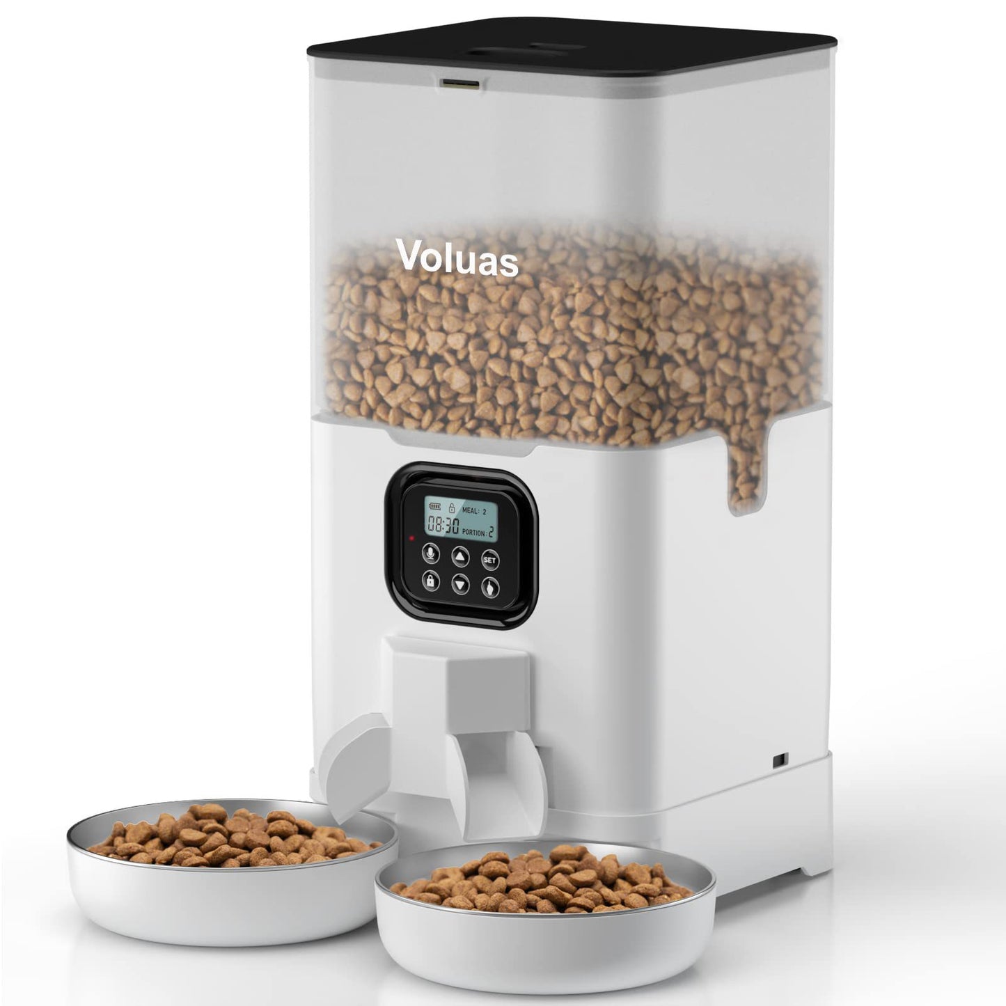 Amazon hot-selling feeder double meal feeder pet smart feeder pet automatic feeder