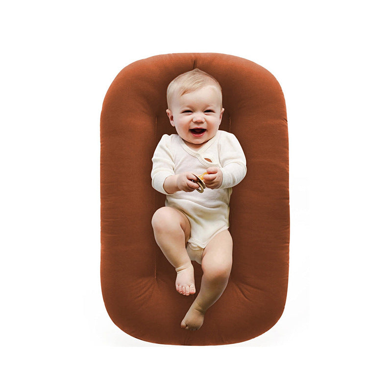 Bed in Bed Baby Mattress Portable Children Mattress Bionic Uterus Bed Can Be Convenient for Removable Washable Baby Sleeping Artifact