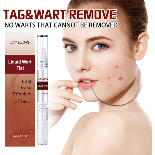 Jaysuing wart removal pen smooths the skin, fades corns, moles, warts, skin tags removal liquid