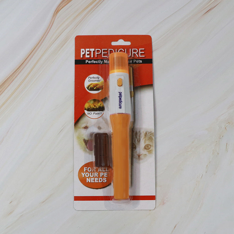 Cross-border pet electric claw sharpener set pet nail sharpener home use cat and dog animal nail sharpener manufacturer