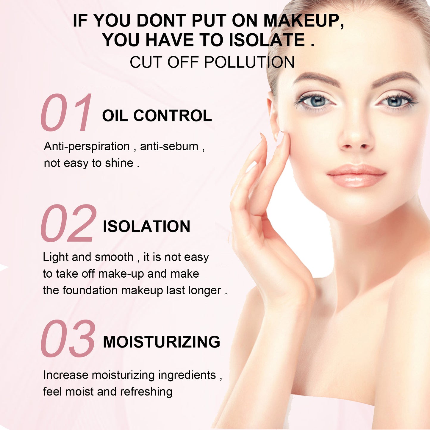 EELHOE makeup primer gel before makeup moisturizing firming skin primer concealer moisturizing cream