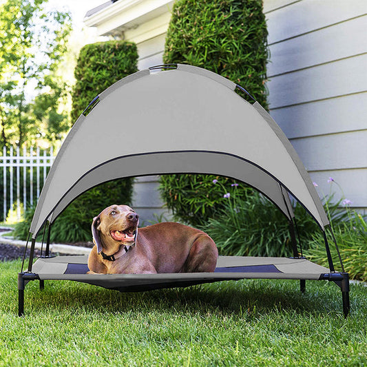 Anti-bite and anti-scratch pet tent Oxford cloth thick wear-resistant removable and washable four-season universal dog house with sunshade roof