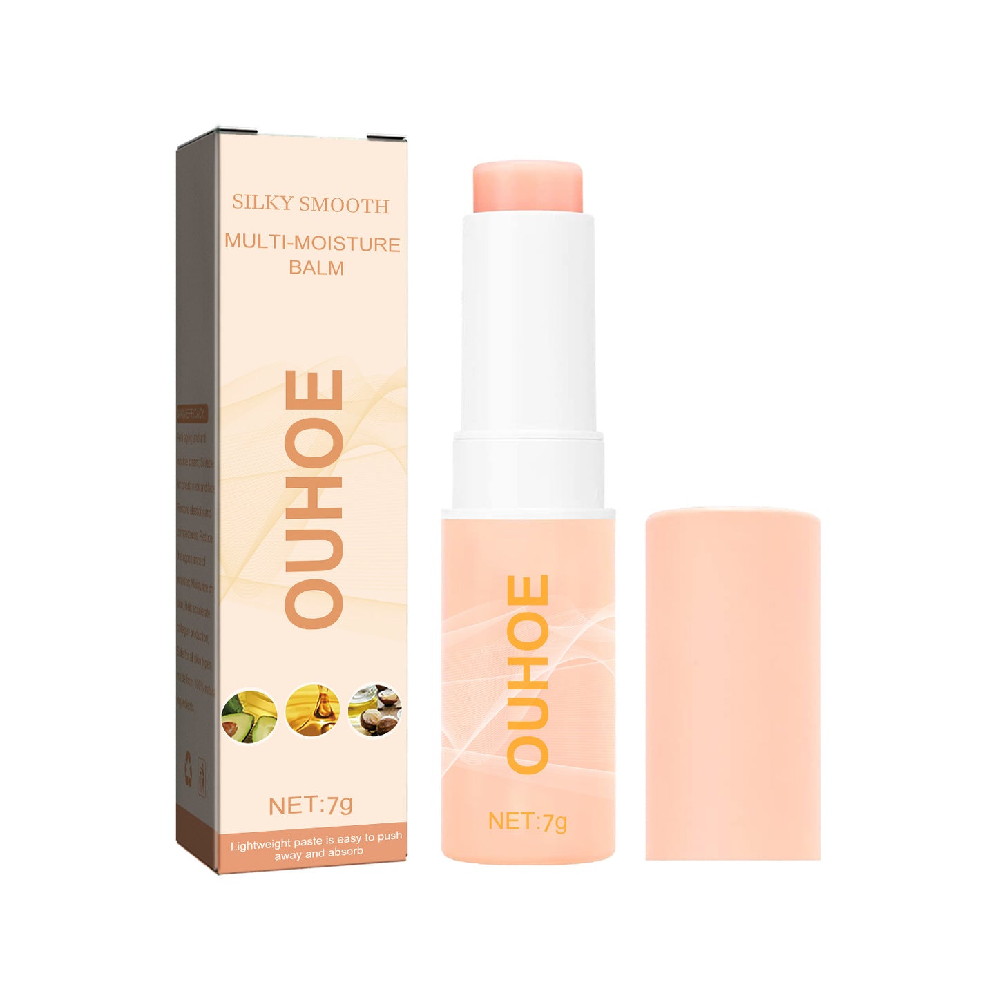 OUHOE Anti-Wrinkle Moisturizing Cream Stick Moisturizes the skin, fades fine lines and neck lines on the face, anti-wrinkle and brightens the skin
