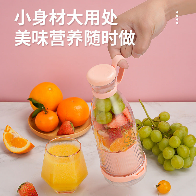 Cross-border multifunctional household juice cup portable USB charging mixing cup fruit juice mini electric juicer